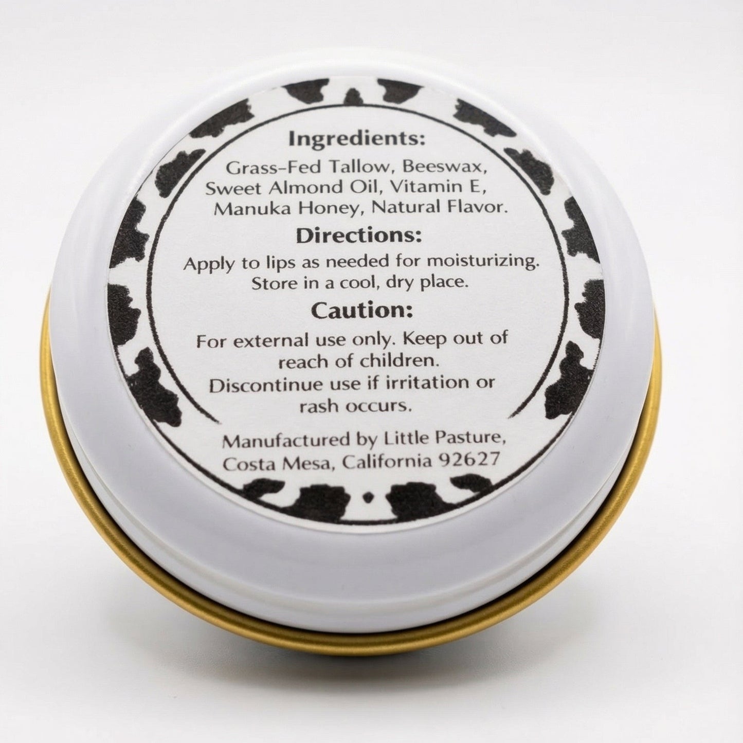 Watermelon Flavored Tallow Lip Balm