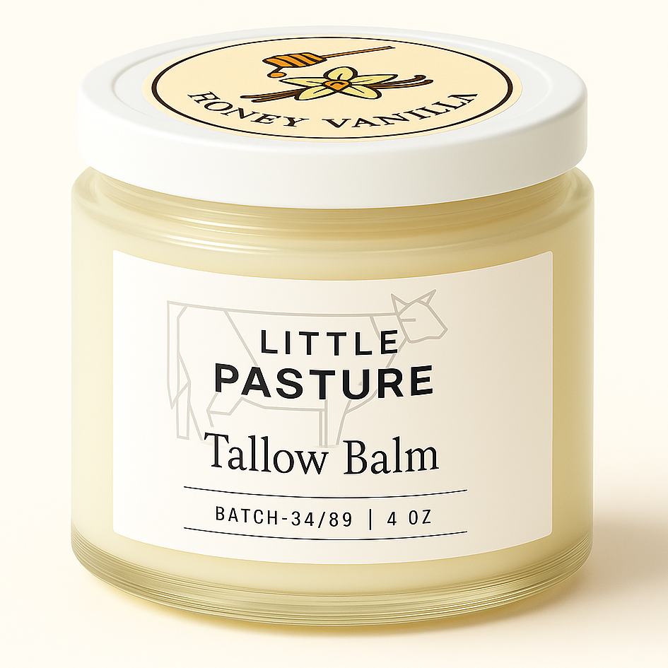Honey Vanilla Tallow Balm Moisturizer