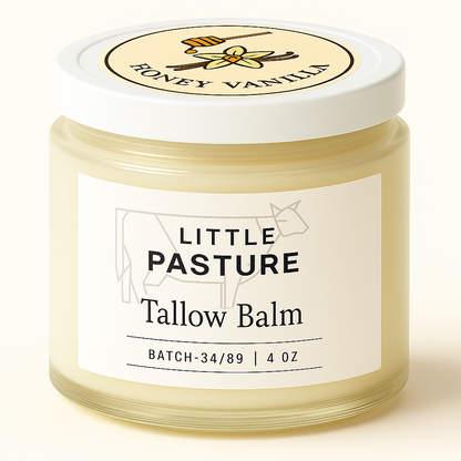 Honey Vanilla Tallow Balm Moisturizer