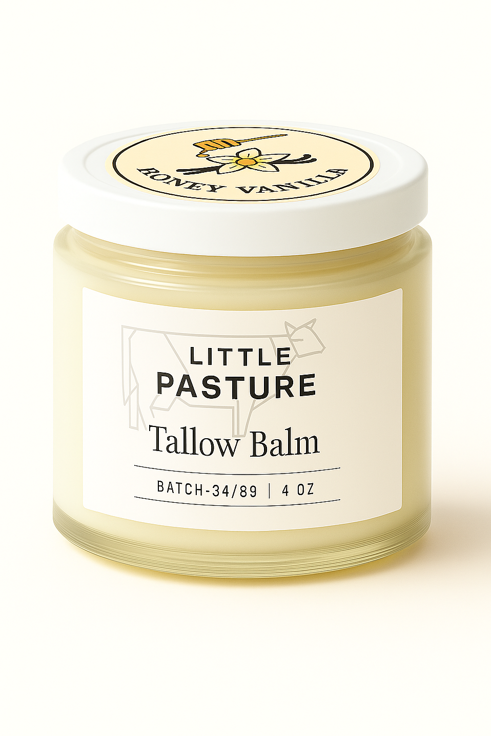 Honey Vanilla Tallow Balm Moisturizer