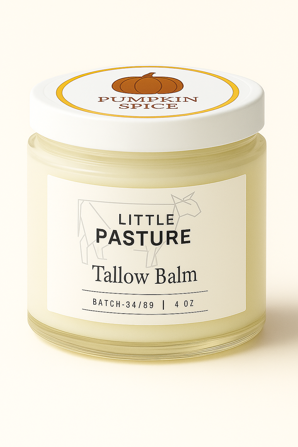 LIMITED EDITION Pumpkin Spice Tallow Balm Moisturizer