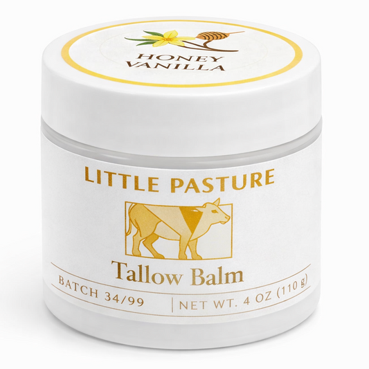 Honey Vanilla Tallow Balm Moisturizer