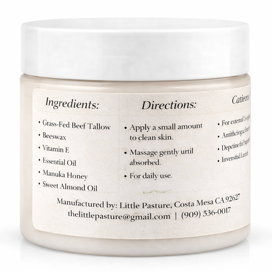 Gardenia Tallow Balm Moisturizer