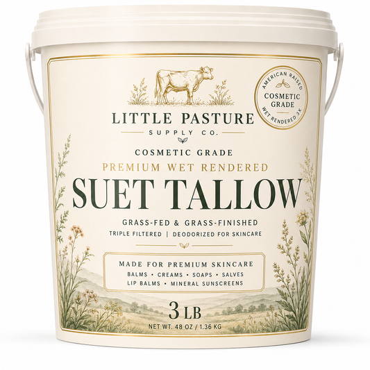 Wholesale Cosmetic Grade Tallow for Skincare, Direct From An American Farm