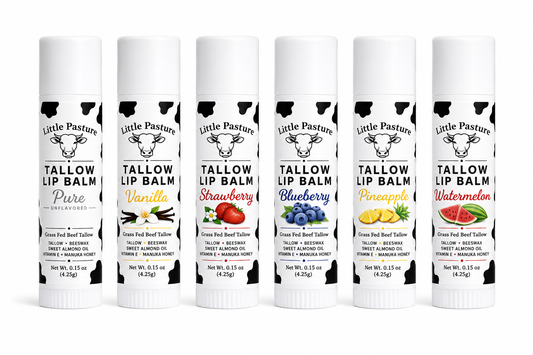 Tallow Lip Balm (6 Tube Variety Pack)