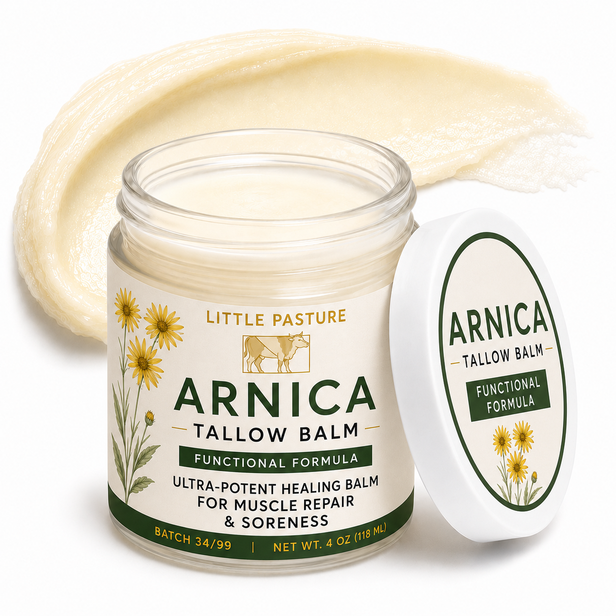 Arnica Infused Functional Tallow Balm