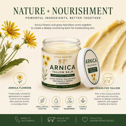 Arnica Infused Functional Tallow Balm