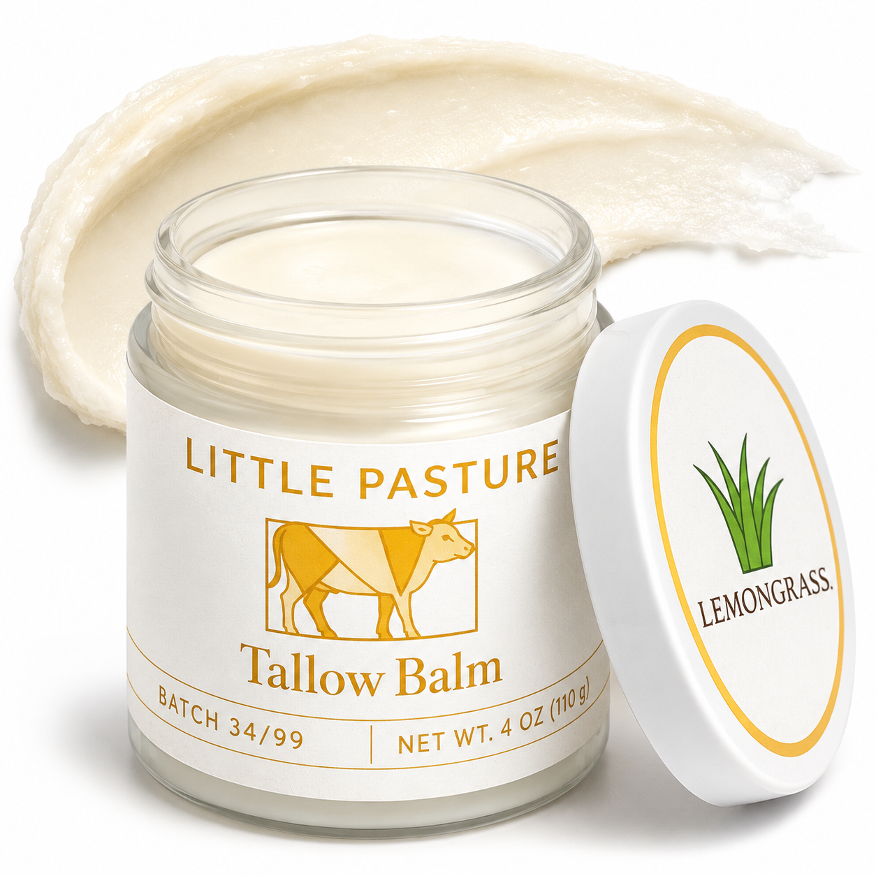Lemongrass Tallow Balm Moisturizer