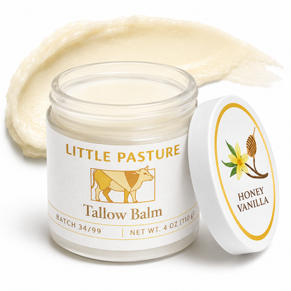 Honey Vanilla Tallow Balm Moisturizer