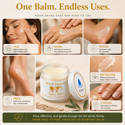Honey Vanilla Tallow Balm Moisturizer