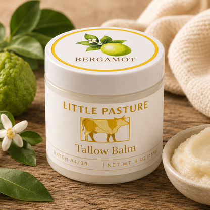 Citrus Bergamot Tallow Balm Moisturizer