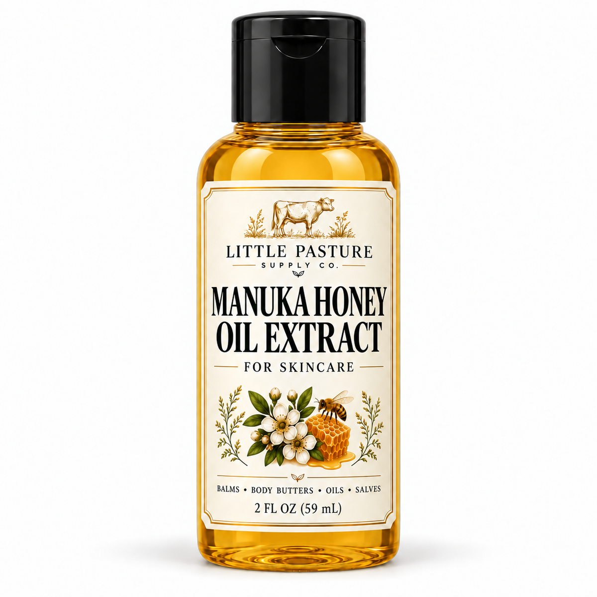 Wholesale Manuka Honey Oil Extract for Skincare (2 oz)
