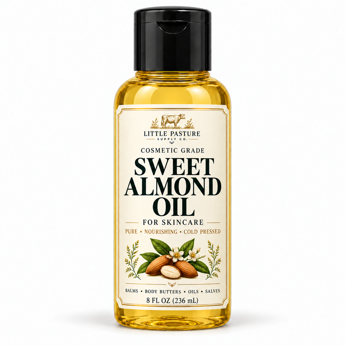 Wholesale Sweet Almond Oil for Skincare (8 oz)