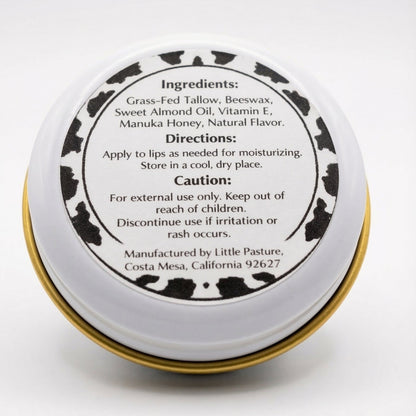 Vanilla Flavored Tallow Lip Balm