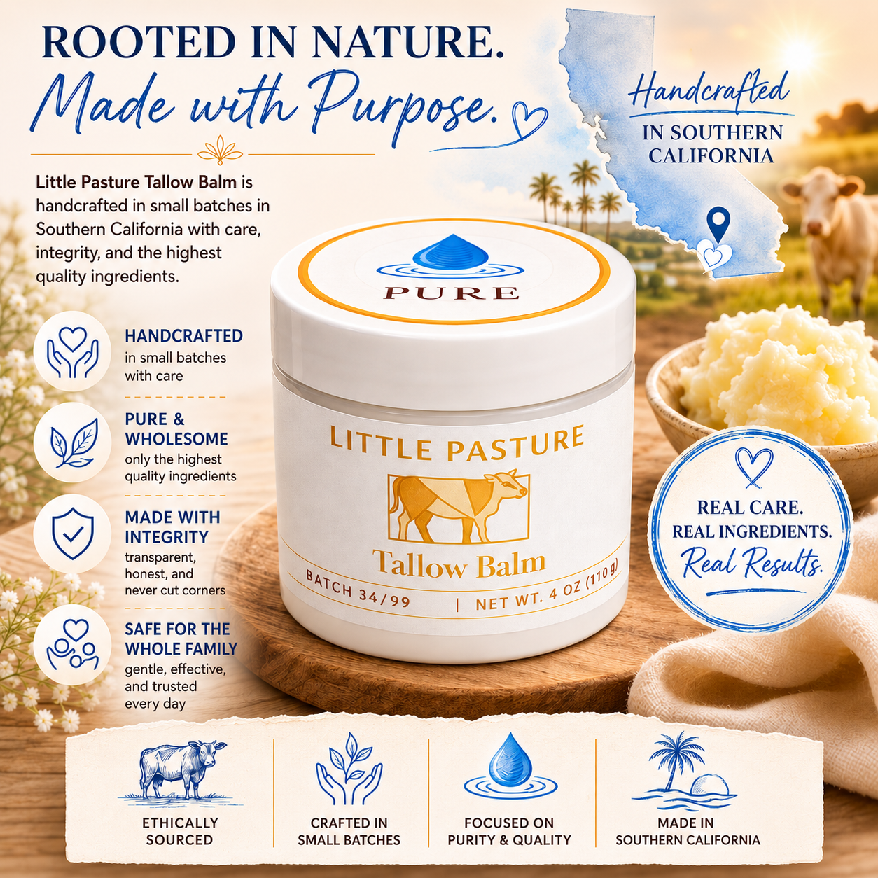 Complete 4pc Sun Care Kit: Sunscreen, After-Sun Repair, Lip Balm, Moisturizing Balm