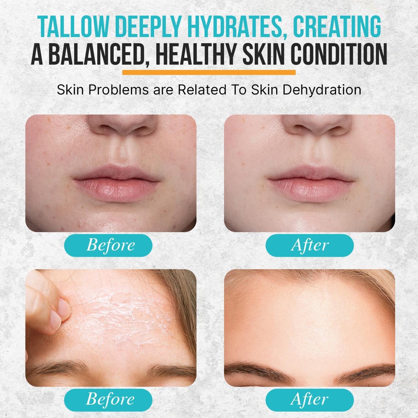 Pure Unscented Tallow Balm Moisturizer