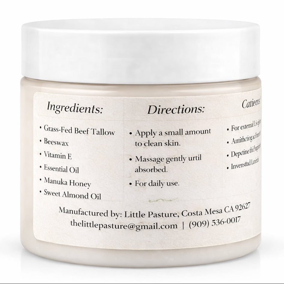 Lemongrass Tallow Balm Moisturizer