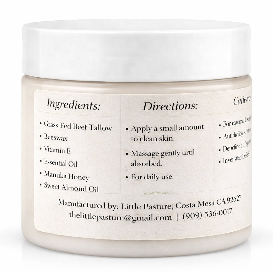 Lavender Tallow Balm Moisturizer